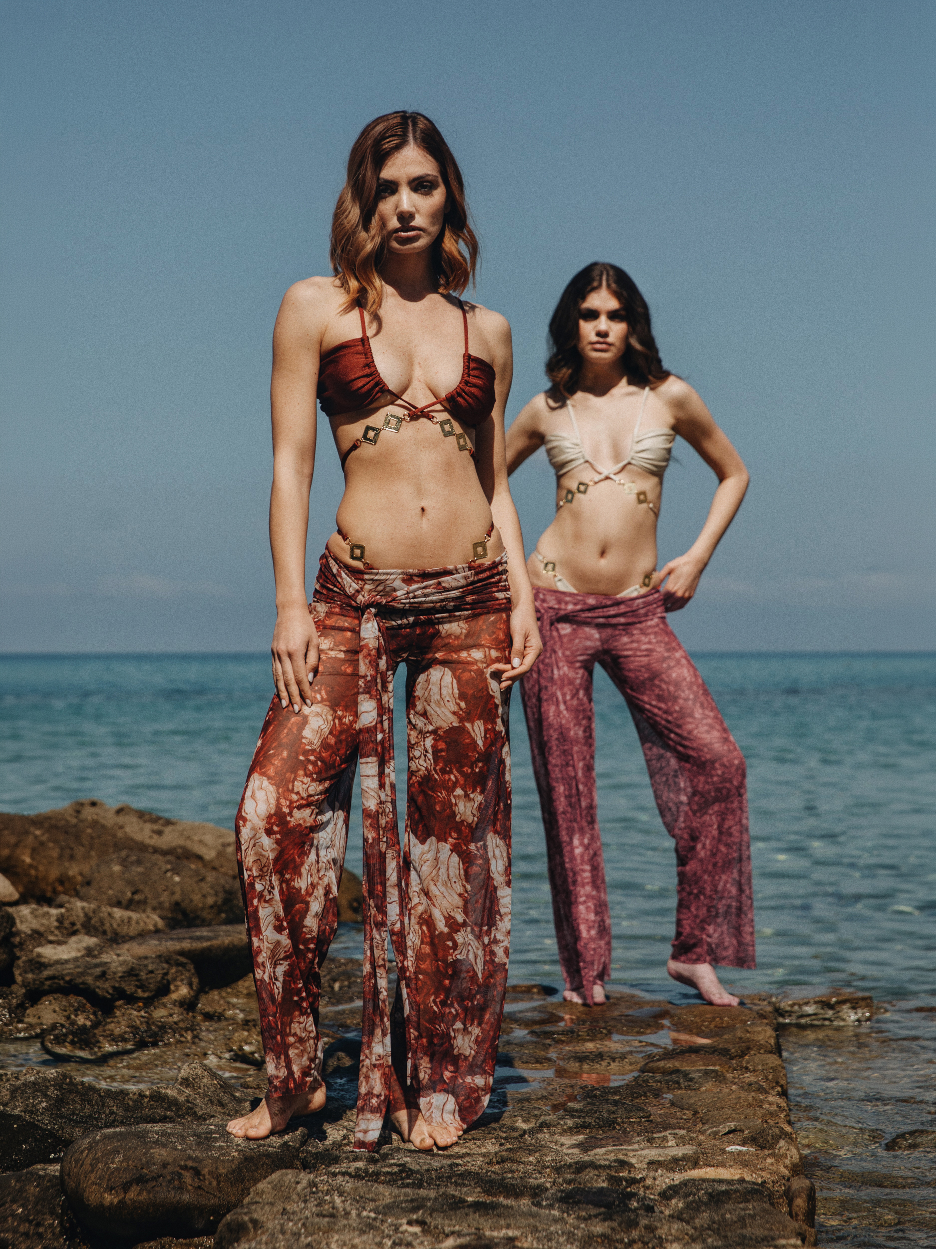 Shelea lightweight pants - Sable Red Abalone